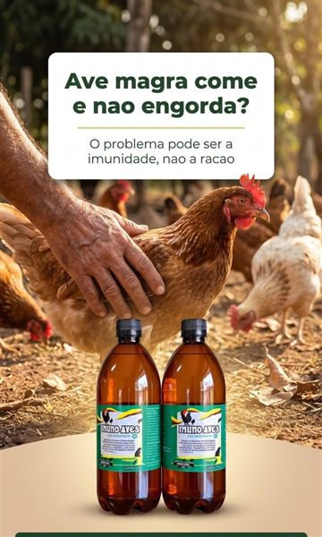 Publicação da Homeogados Aves no Instagram