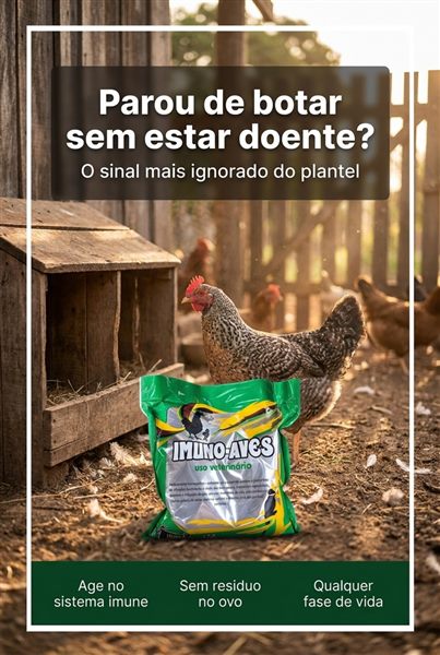 Publicação da Homeogados Aves no Instagram