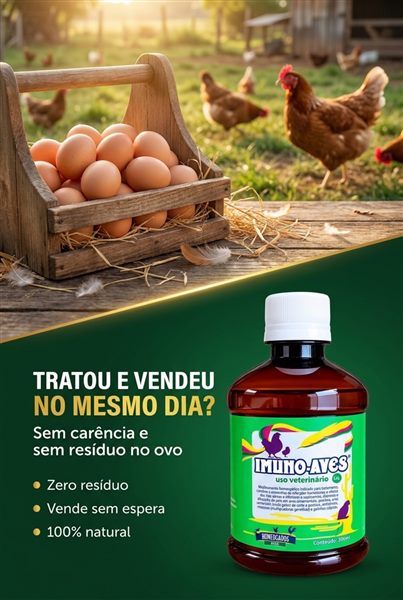 PublicaÃ§Ã£o da Homeogados Aves no Instagram